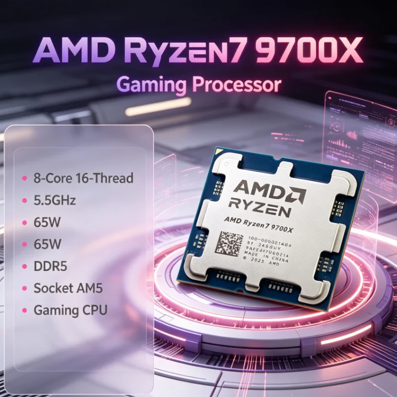 Amd Cpu Ryzen 7 - AMD Ryzen 7 9700X 8-Core 16-Thread