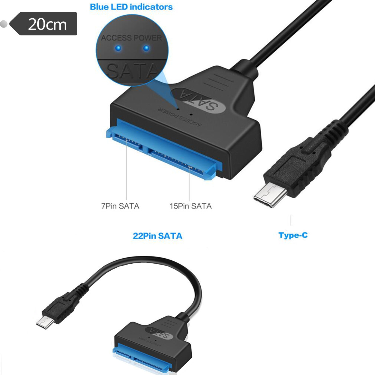 Samsung Ssd Evo 870 - Cavo adattatore USB 3.1 Type C