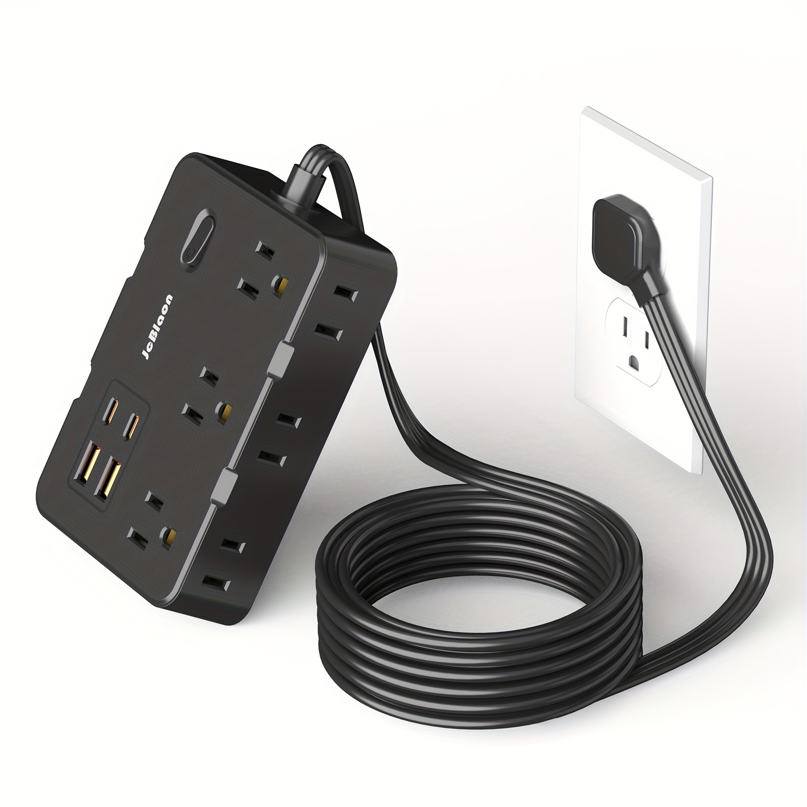 Power Strip Flat - Cavo di prolunga a spina piatta