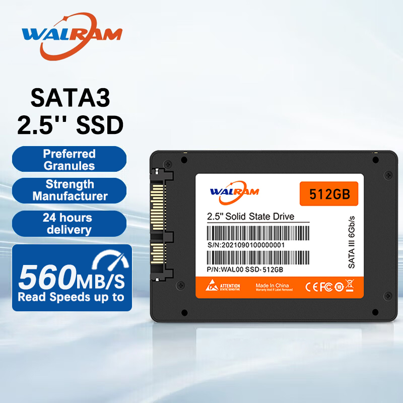 Samsung Ssd Evo 870 - WALRAM 2.5 SATA 3 SSD 512GB