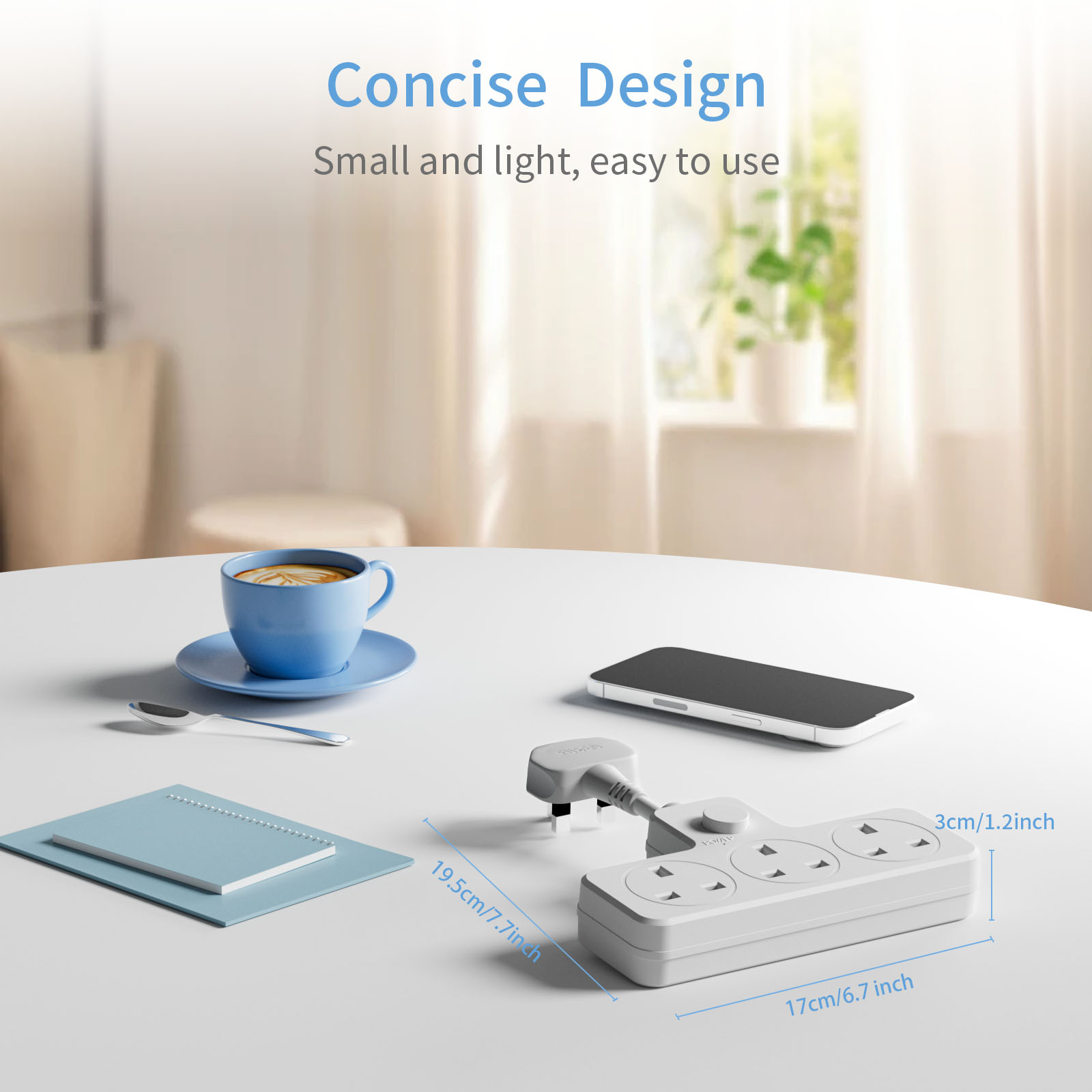 Presa di corrente UK Presa a m - Power Strip Flat recensione e prezzo