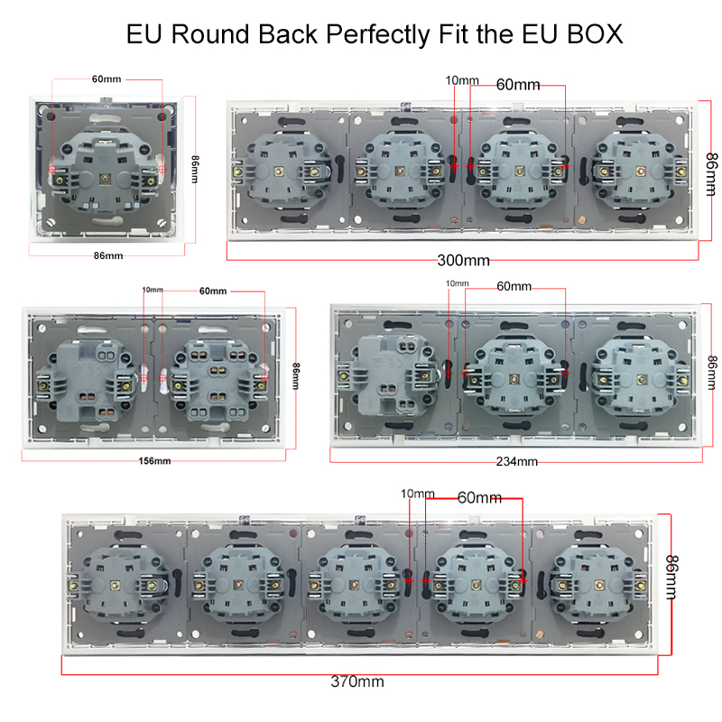 Presa EU Wallpad 16A Pannello  - Power Strip Flat recensione e prezzo
