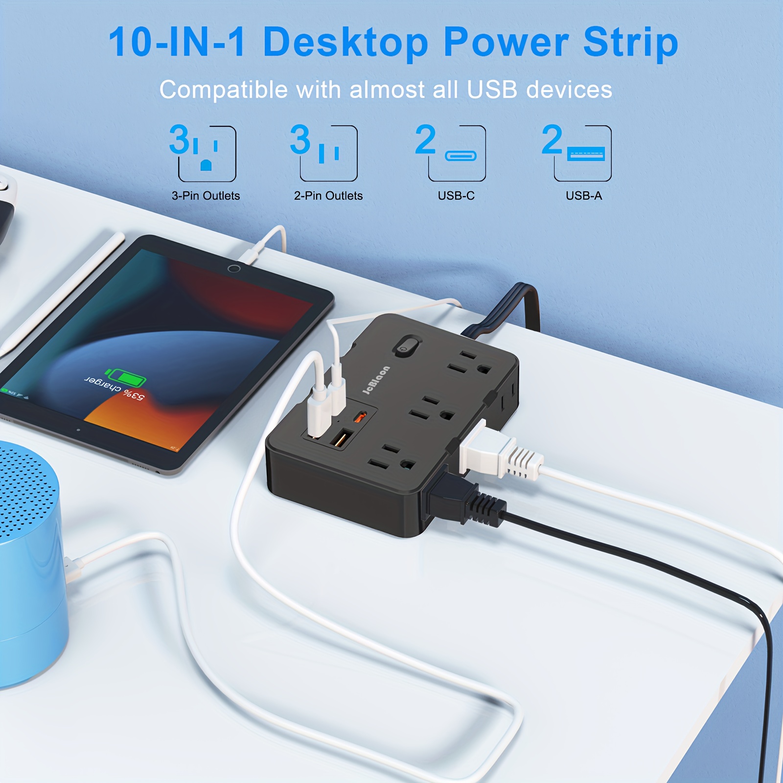 Cavo di prolunga a spina piatt - Power Strip Flat recensione e prezzo