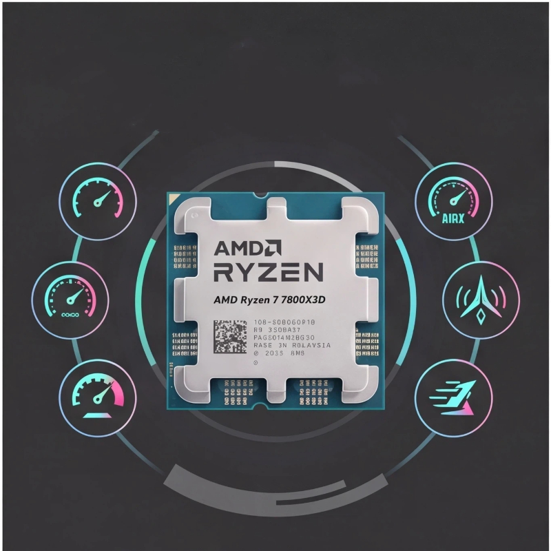 CPU AMD Ryzen 7 7800X3D Sostit - Amd Cpu Ryzen 7 recensione e prezzo